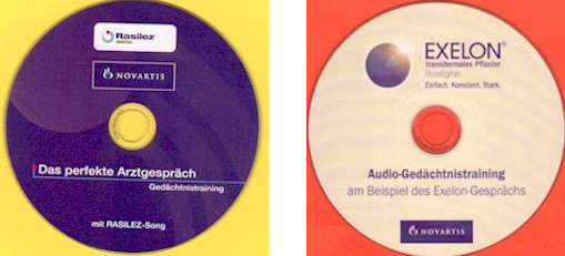 Novartis-CDs über spezielle Gedächtnistrainings Novartis-CDs über spezielle Gedächtnistrainings